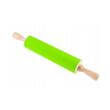 Sucitor din silicon antiaderent cu ax rotativ si manere ergonomice din lemn, 39.5 x 5.3 cm, Kinghoff 