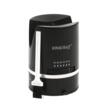 Dispozitiv manual pentru ascutit cutite cu unghi reglabil in 6 trepte 14°-24° si ventuza, 6.2 x 8.6 cm, negru, Kinghoff 