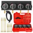 Tresa vacuum pentru sincronizare injectie, reglare carburatoare, 4 ceasuri, adaptoare M5/M6, furtunuri flexibile, Kraft