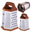 Razatoare manuala multifunctionala cu 6 fete de taiere si maner ergonomic, Kinghoff