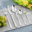 Set  furculite pentru masa, din inox lucios, 19.5 cm, argintiu, 6 piese, Kinghoff