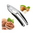 Spargator pentru nuci si alune, din inox, manere antiderapante, 17 cm, argintiu - negru, Kinghoff
