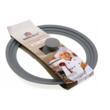 Capac universal din sticla si silicon, 24, 26, 28 cm, Kinghoff