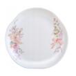 Set de farfurii pentru masa, din sticla opala, model cu floricele, 6 persoane, 18 piese, Kinghoff