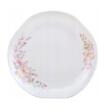 Set de farfurii pentru masa, din sticla opala, model cu floricele, 6 persoane, 18 piese, Kinghoff