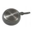 Tigaie din aluminiu cu acoperire granitata, marmurata, diametru 24 cm, gri, Klausberg