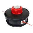 Mosor negru cu rosu pentru motocoasa, filet 10 mm, stanga, Powermat