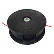 Mosor negru cu rosu pentru motocoasa, filet 10 mm, stanga, Powermat