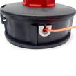Mosor negru cu rosu pentru motocoasa, filet 10 mm, stanga, Powermat