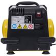 Mini compresor portabil pentru aer fara ulei, capacitate rezervor 6 litri, 1.2 Kw, 8 bari, debit 180 l/min, Kraft