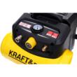 Mini compresor portabil pentru aer fara ulei, capacitate rezervor 6 litri, 1.2 Kw, 8 bari, debit 180 l/min, Kraft