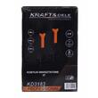 Set 2 capre auto pentru sustinere, capacitate 3 tone, interval de reglare 303 – 438 mm, Kraft