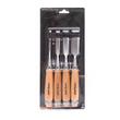 Set dalte pentru tamplarie, 6-24 mm, 4 piese, Kraft