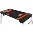 Banc de lucru pliabil 7 în 1, masa pentru atelier, capacitate incarcare 150 Kg, 3 prize 230 V, 109 × 55 × 78 cm, Kraft