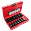Trusa chei tubulare 1/2" 6-23mm, pentru suruburi deteriorate, 15 piese, Kraft