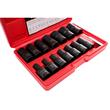 Trusa chei tubulare 1/2" 6-23mm, pentru suruburi deteriorate, 15 piese, Kraft