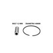 Piston complet compatibil Husqvarna 61, 48mm, bolt 12, PowerX