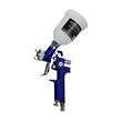 Pistol pentru vopsit pneumatic. duza 0.8 mm HVLP, capacitate 125 ml, Kraft