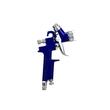 Pistol pentru vopsit pneumatic. duza 0.8 mm HVLP, capacitate 125 ml, Kraft