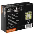 Proiector 40 W, tensiune 9 - 40 V, mini lampa de lucru, 12000 lm 6000K, Kraft 
