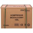 Compresor de aer, capacitate rezervor 100 litri, debit 585l/mim, presiune de lucru 8 bari, Kraft
