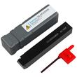 Set cutite pentru strung, cu placute din carbura, 20 x 20 mm, 28 piese, Kraft