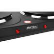 Plita electrica, aragaz dublu portabil, 2600 W, diametru 155 x 185 mm, termostat reglabil, indicator LED, Kraft