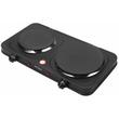 Plita electrica, aragaz dublu portabil, 2600 W, diametru 155 x 185 mm, termostat reglabil, indicator LED, Kraft