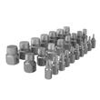 Set extractoare pentru suruburi rupte 3-23 mm, 25 piese, Kraft
