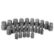 Set extractoare pentru suruburi rupte 3-23 mm, 25 piese, Kraft