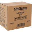  Mixer cu bol inox de 6 L, 2500W, 6 viteze, Kraft