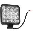 Proiector 30 W, tensiune 12 - 40 V, mini lampa de lucru pentru atelier, 12 becuri, 2500 lm 6000K, Kraft