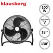 Ventilator, circulator de podea, vertical 100 W, Klausberg