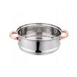 Set de 4 piese, oala pentru fiert cu abur, inox, diametru 22 cm, capacitate 4 litri, Klausberg