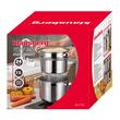 Oala din inox cu insertie pentru fiert, diametru 24 cm, capacitate 7,5 litri, Klausberg