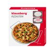 Tava pizza pentru coacere si servire, diametru 33 cm, alba, Klausberg