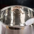Oala din inox cu capac din sticla, diametru 26 cm, capacitate 10.7 litri, Klausberg