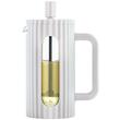 Infuzor din sticla, aparat pentru cafea, ceai  sau ierburi, capacitate 350 ml, gri, Klausberg