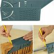 Vinclu, echer 3D multifunctional pentru masurare si gaurire, interval de măsurare: 45°-90°, Kraft