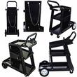 Carucior, suport pentru aparat de sudura cu 3 rafturi, sarcina maxima 60 kg, Kraft