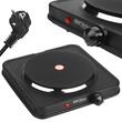 Plita electrica portabila neagra, 2000W, 185 mm, Kraft