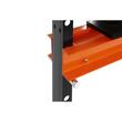 Presa hidraulica pneumatica 20 tone, cu piston glisant si manometru, 9 niveluri, 0-1020 mm, Kraft