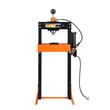Presa hidraulica pneumatica 30 tone, cu piston glisant si manometru, 8 niveluri, 0-950 mm, Kraft