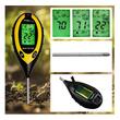 Aparat, tester digital 4 în 1 pentru masurarea solului, functii de masurare pH, umiditate, temperatura, lumina, Kraft