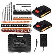 Masina pentru gaurit si insurubat pe acumulator, bormasina, 2 acumulatori, 20 V, 30 Nm, Kraft