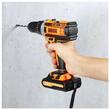 Masina pentru gaurit si insurubat pe acumulator, bormasina, 2 acumulatori, 20 V, 30 Nm, Kraft