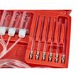 Tester de presiune a injectoarelor Common Rail, 6 cilindri, set complet, Kraft