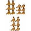 Tester de presiune a injectoarelor Common Rail, 6 cilindri, set complet, Kraft