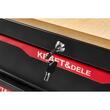 Dulap complet echipat cu scule 541 piese, cu roti, banc lucru, pentru atelier, Kraft