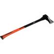 Topor robust pentru spart lemne din otel carbon forjat, maner din fibra de sticla, 2000 g, 850 mm, Kraft